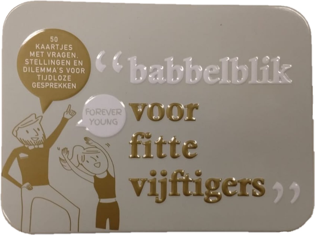 Imagebooks - Spel - Babbelblik voor fitte vijftigers