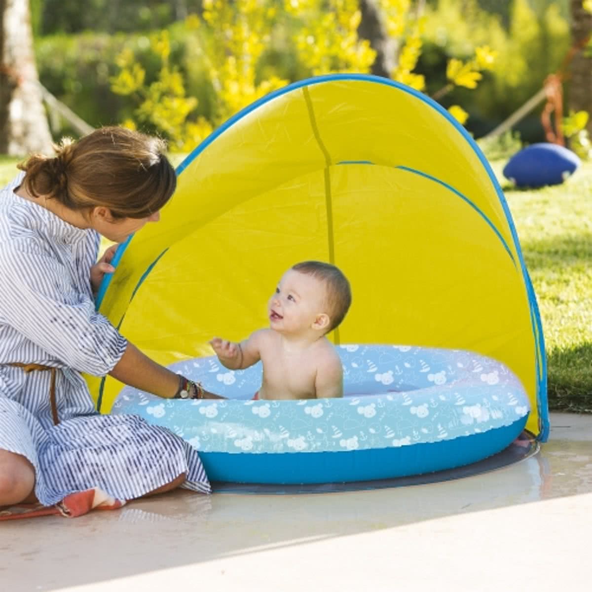   H2O Baby Parasole - Zwembad met Zonnewering - Opblaasbaar