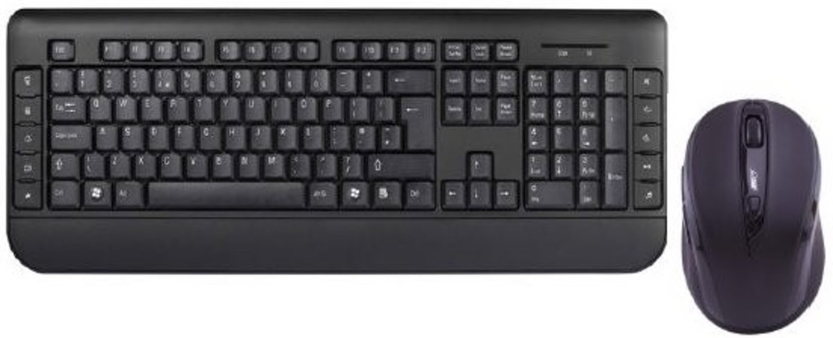 Imaxion Wireless Desktopset Keyboard + Mouse / Black