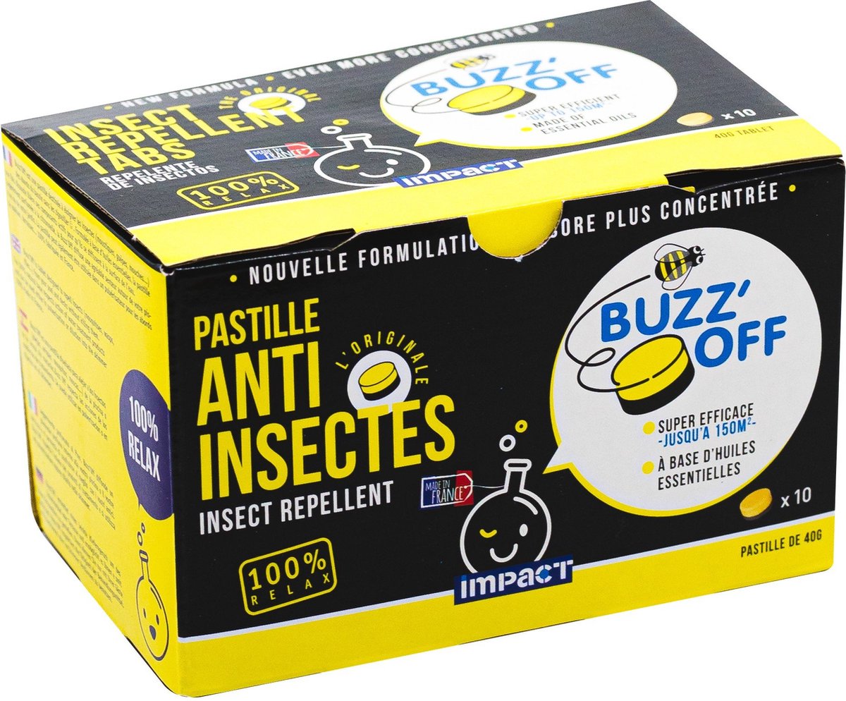 Buzz’Off – Anti-insectentabletten navulling