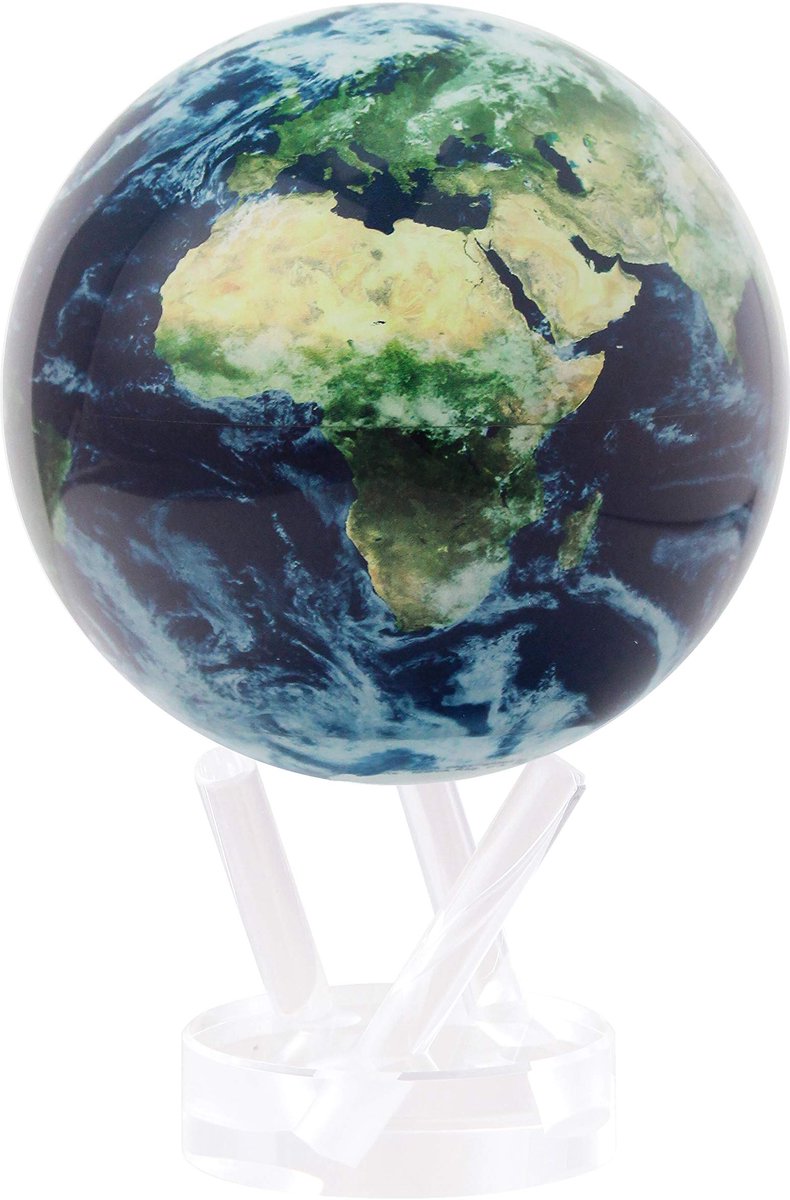 IMPERATORIS® Globe - Educatieve   - Nauwkeurige Tijdzone voor Kinderen Leren - Aardrijkskunde Decor voor Klaslokaal en Huis - 4.5 inch