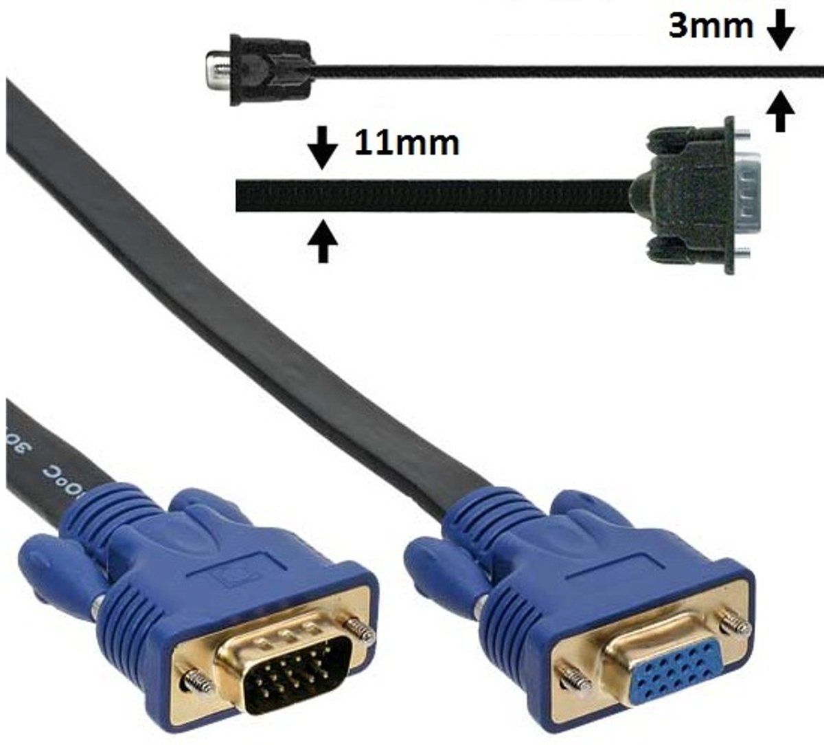 InLine 17716F VGA kabel