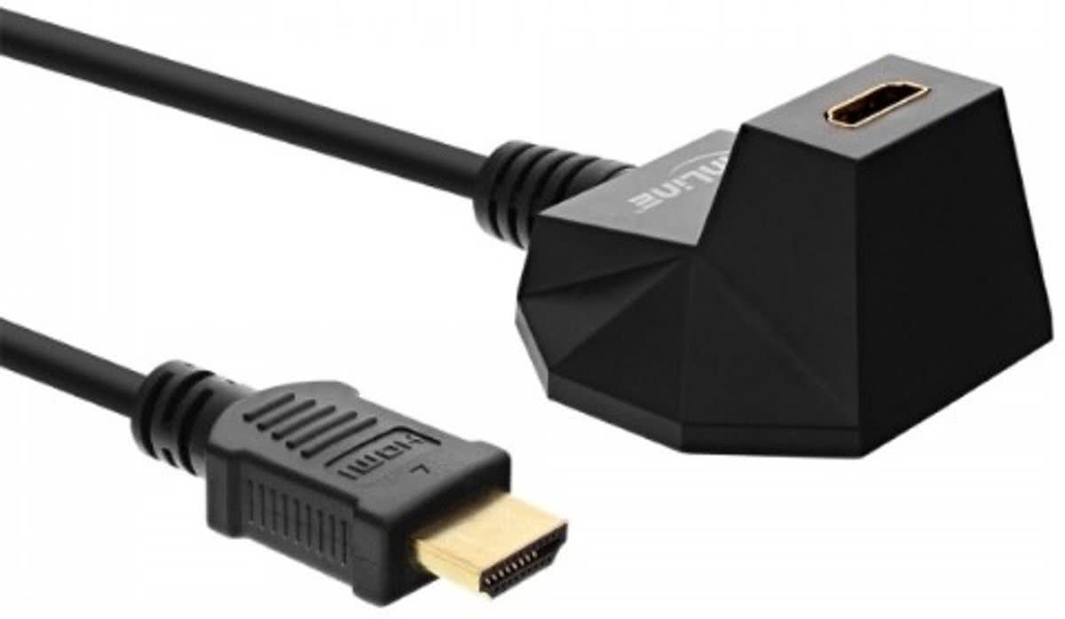 InLine 1m HDMI - HDMI 1m HDMI HDMI Zwart HDMI kabel