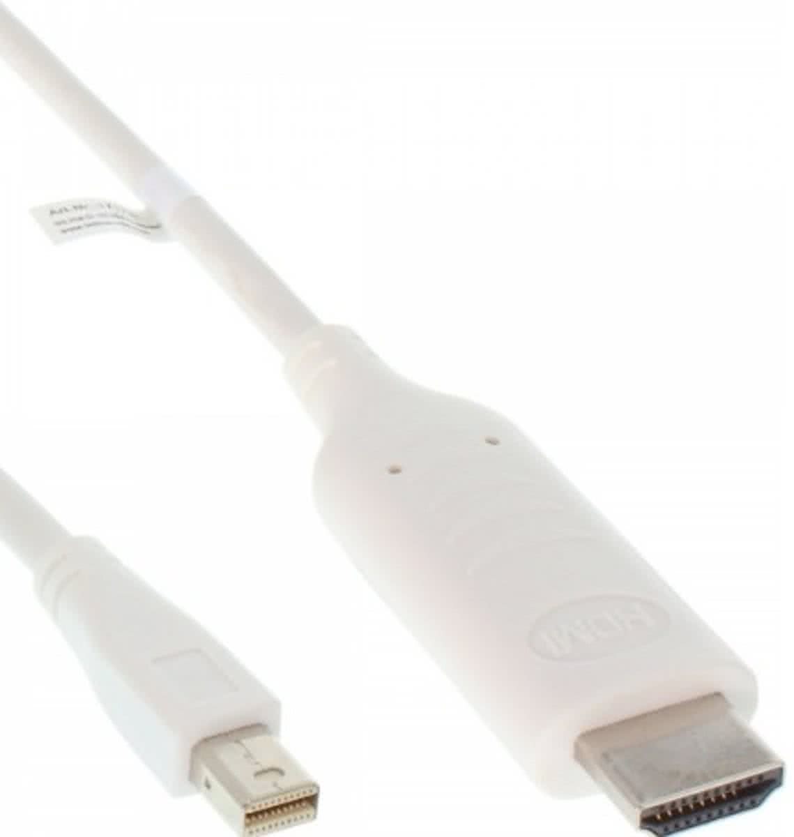 InLine 1m Mini DisplayPort - HDMI 1m Mini DisplayPort HDMI