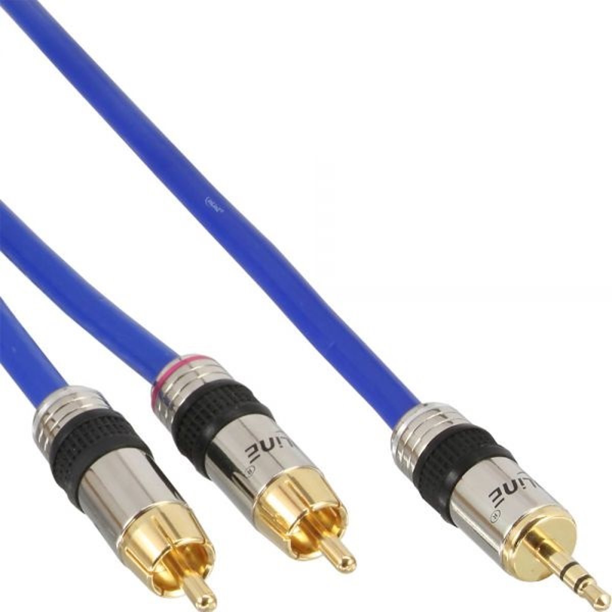 InLine 25m 2x RCA/3.5mm Premium