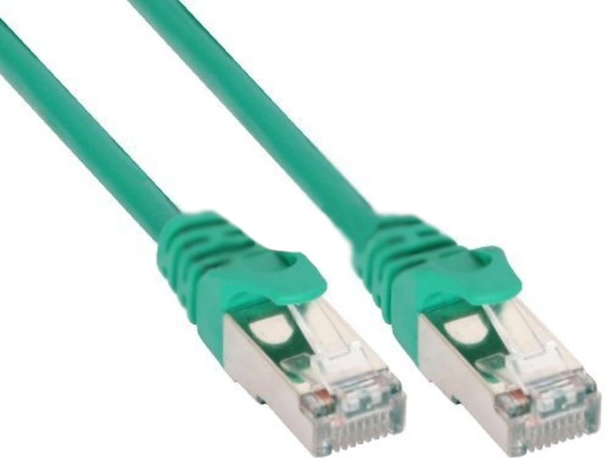 InLine 5m S-FTP Cat5e 5m Groen netwerkkabel