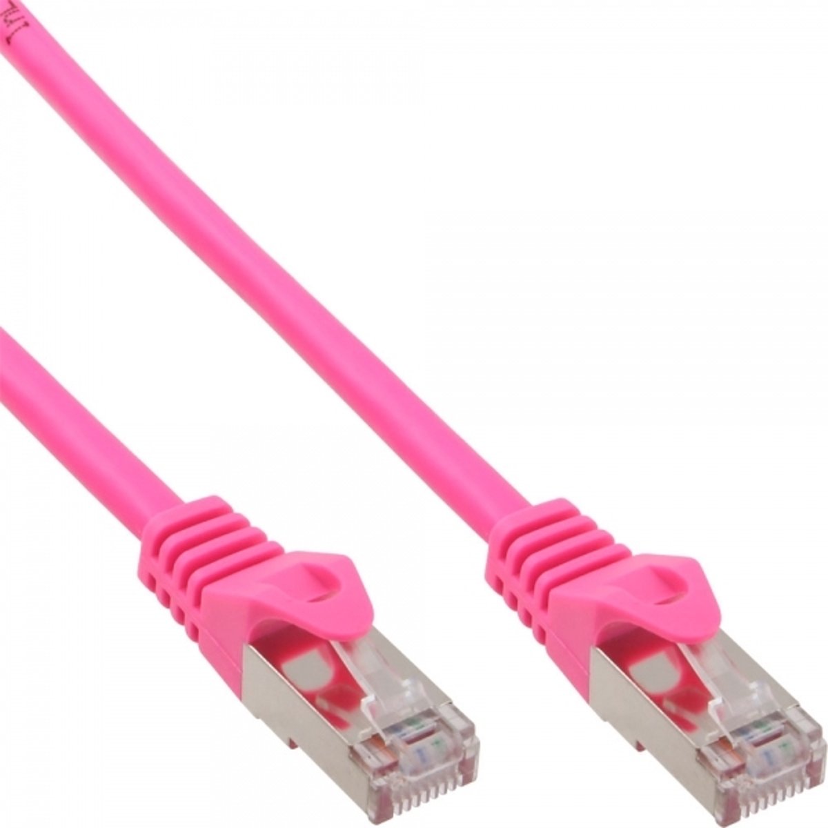 InLine 72533M netwerkkabel 0,3 m Cat5e SF/UTP (S-FTP) Roze