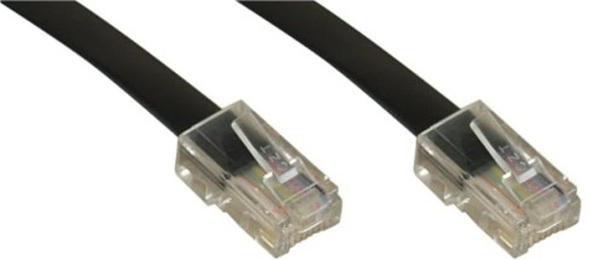 InLine ISDN RJ45 5m 5m Zwart netwerkkabel