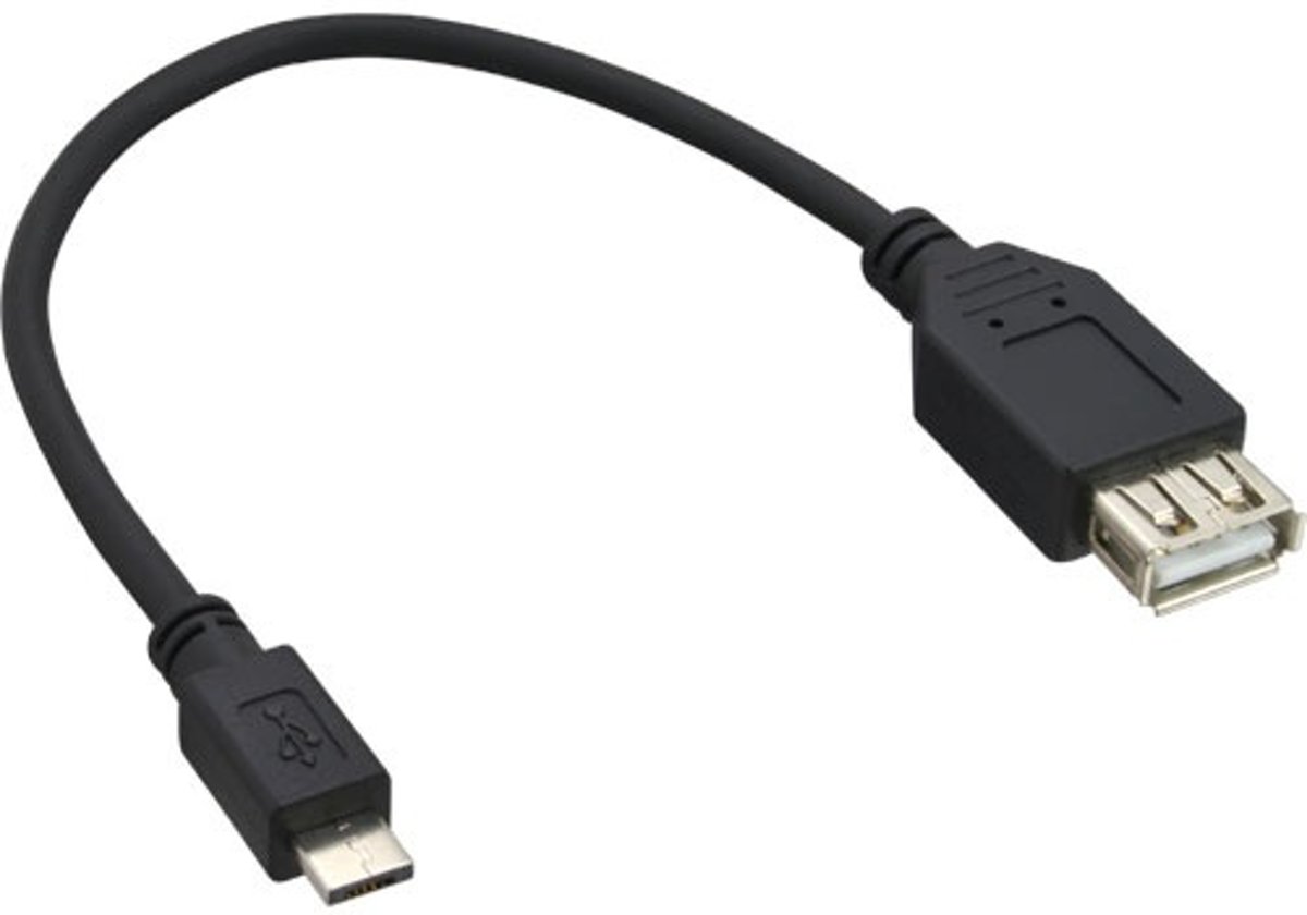 InLine Micro-USB/USB A 0.15m