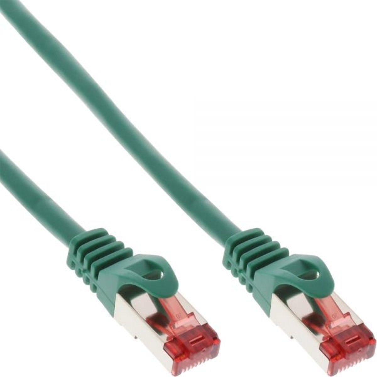 InLine S/FTP Cat6 0.5m 0.5m Cat6 S/FTP (S-STP) Groen netwerkkabel