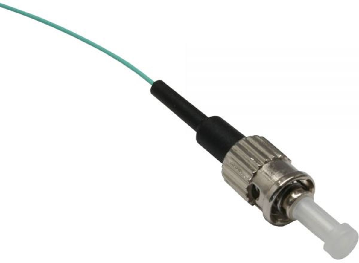 InLine ST Pigtail Simplex Optical Fiber Patch kabel - Multi Mode OM3 - 2 meter