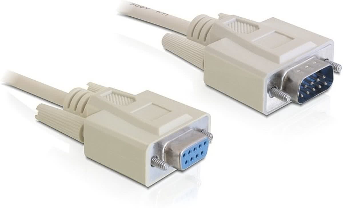 InLine Serial cable DB9 M/F 10m