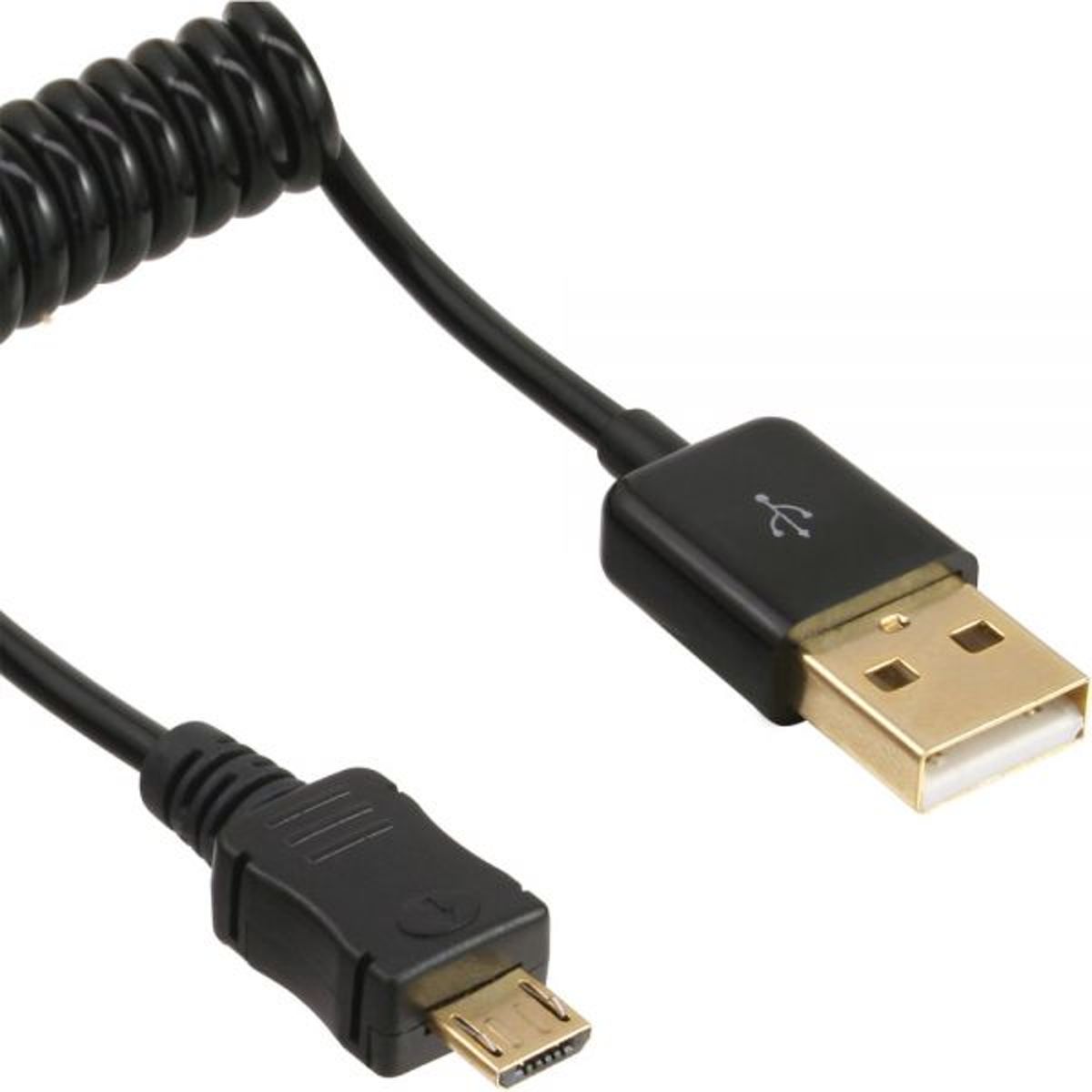 InLine USB A/Micro USB B, 2 m