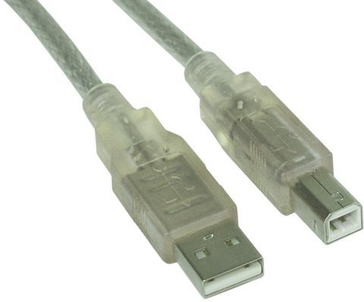 InLine USB naar USB-B kabel - USB2.0 - 0,50 meter