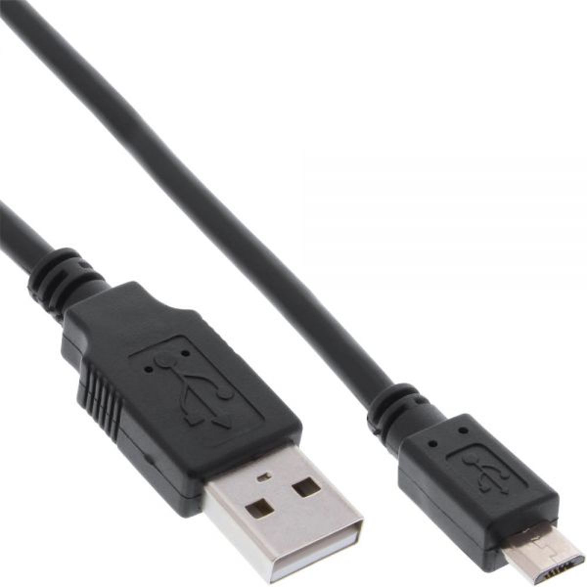 InLine USB naar USB Micro B snellaadkabel - USB2.0 - 0,30 meter