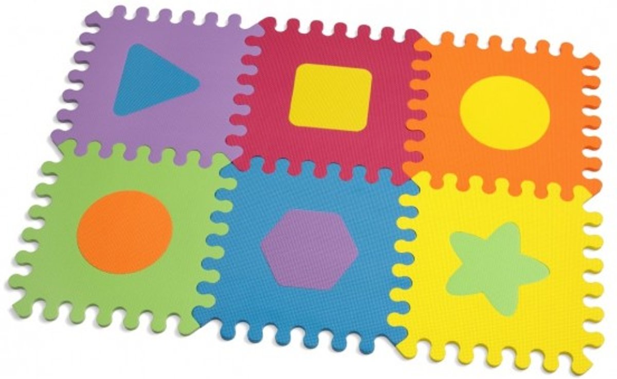 Infantino Main Speelkleed Zachte Puzzel