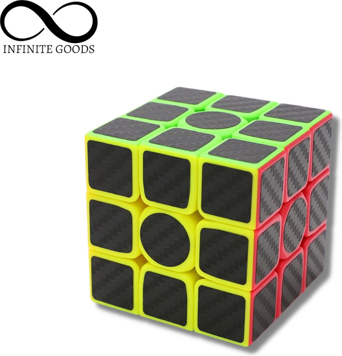 Infinite Goods - Neon Speed Cube - Magic Cube - Speed Cube 3x3 - Puzzelkubus - Rubiks Cube - SpeedCube - Breinbreker