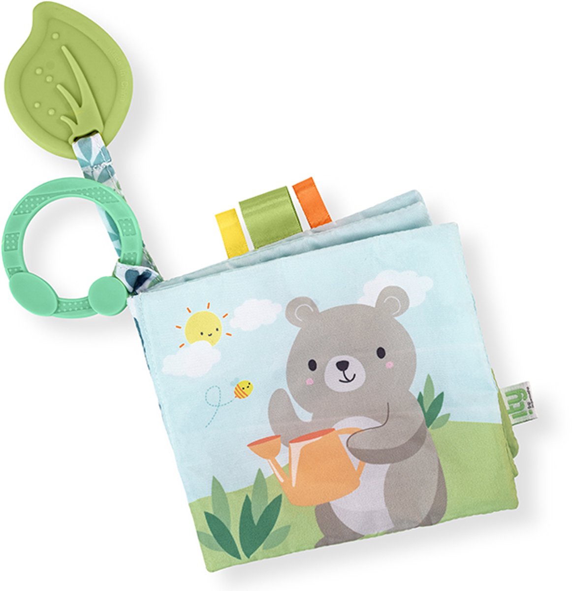 Zacht babyboekje nate -   - vanaf 0 maanden