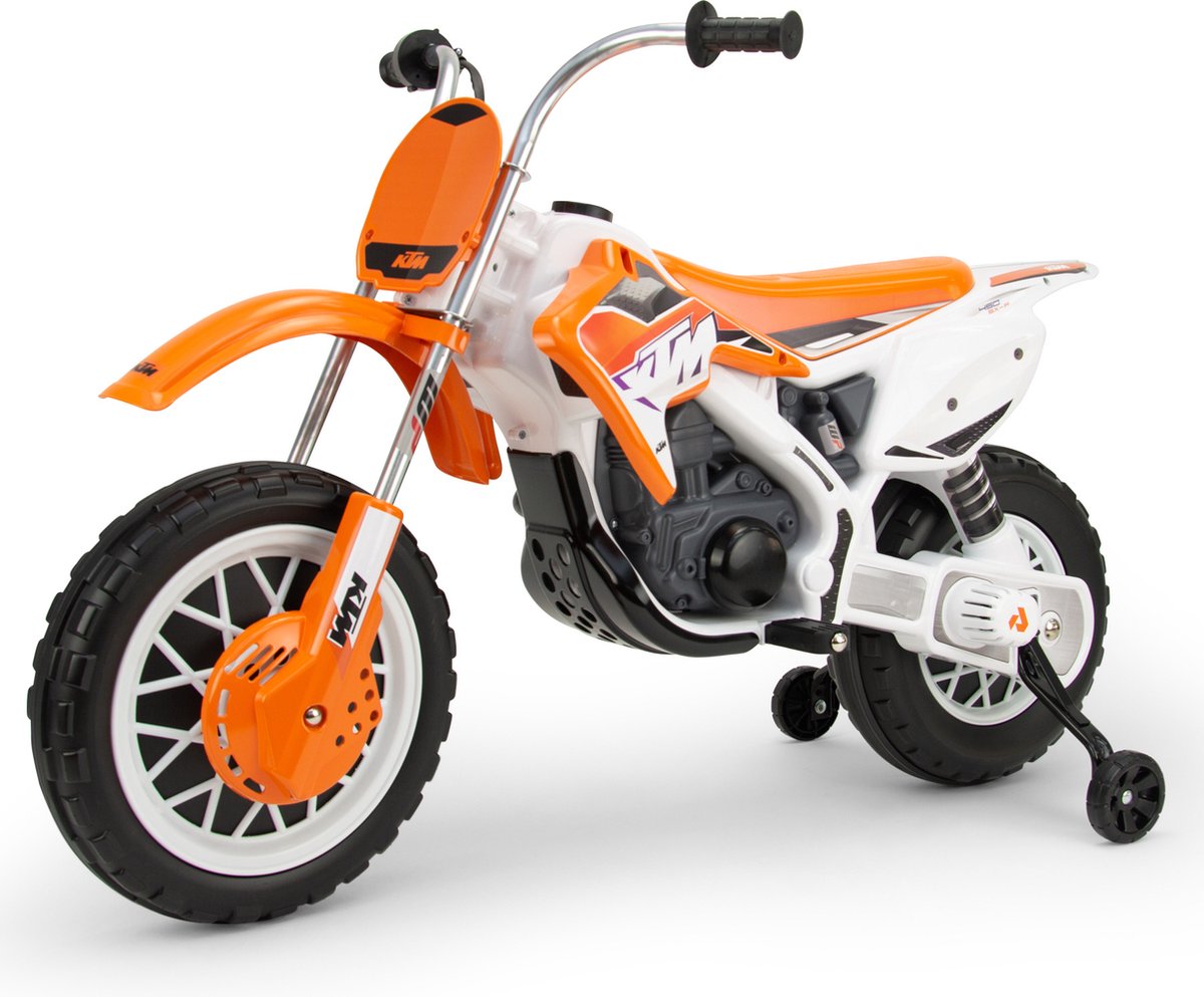 Injusa KTM Crossmotor accuvoertuig 12v Oranje