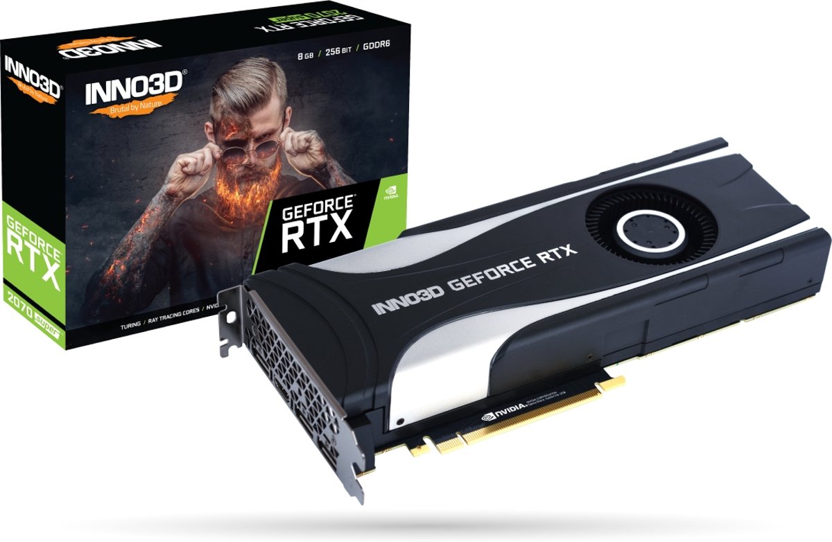 Inno3D N207S1-08D6-1180651 videokaart GeForce RTX 2070 SUPER 8 GB GDDR6