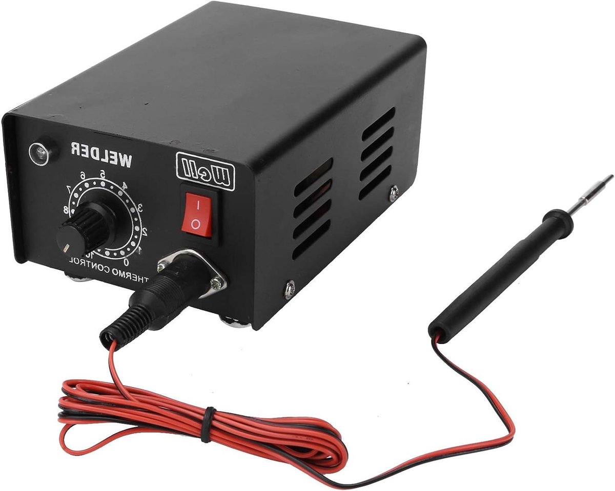   Plus - Elektrische Soldeermachine voor Sieraden Verwerking - Wax Lasser voor Sieraden Maken - Instelbare Temperatuur - Professionele Lasmachine - Sieraden Kralen Smelten en Lassen