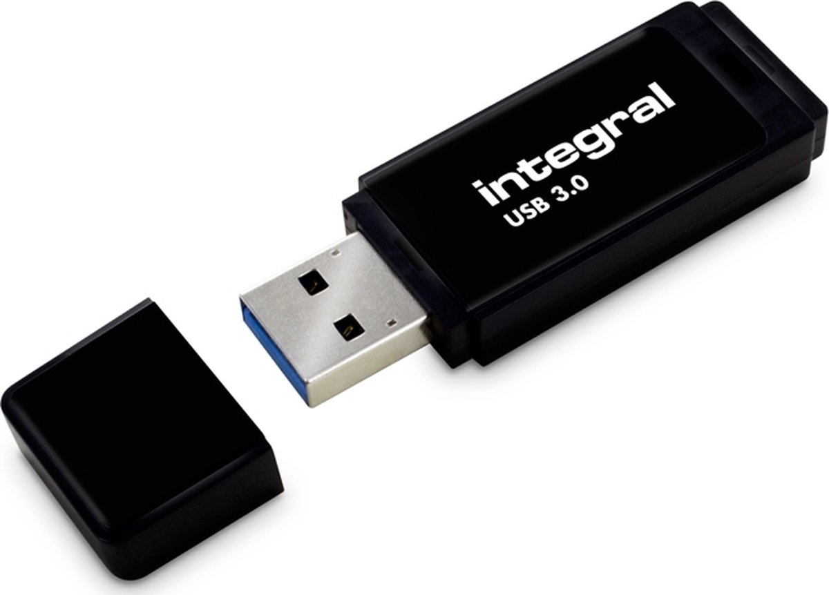 Integral BLACK USB flash drive 32 GB USB Type-A 3.2 Gen 1 (3.1 Gen 1) Zwart