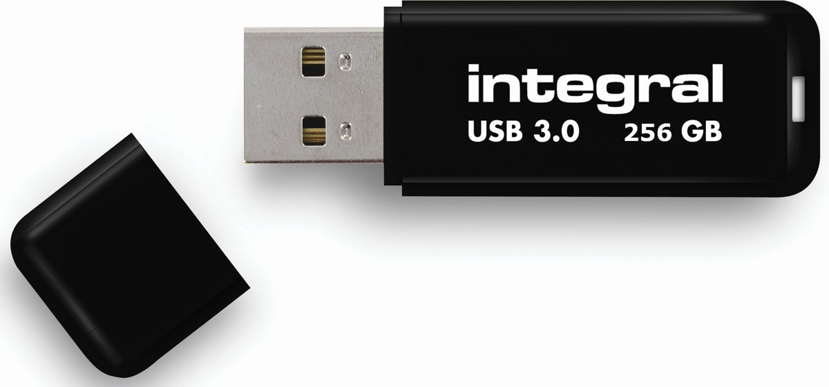 Integral Black USB3.0 Superspeed 256 GB