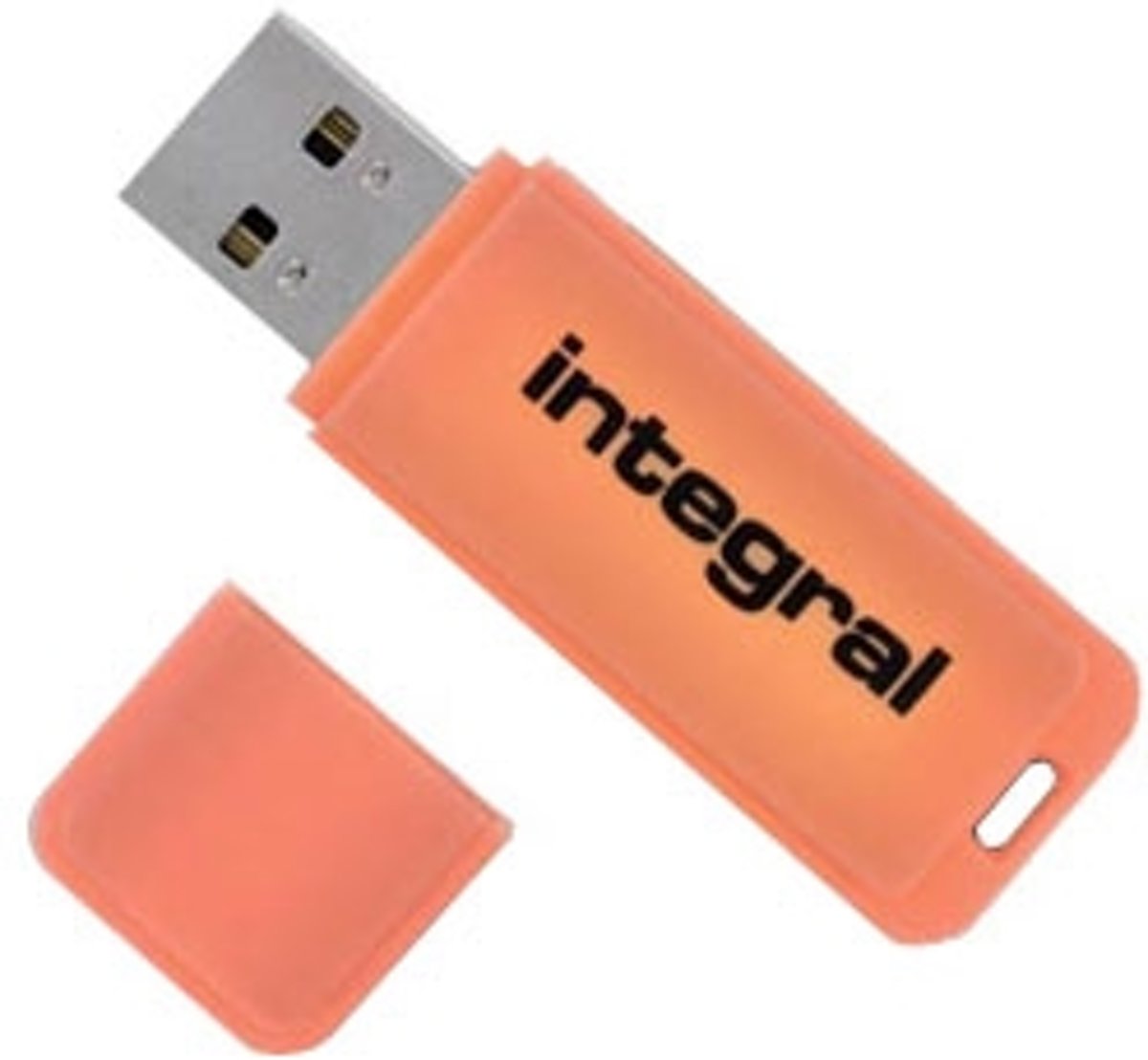 Integral Neon USB3.0 32GB 32GB USB 3.0 (3.1 Gen 1) USB-Type-A-aansluiting Oranje USB flash drive