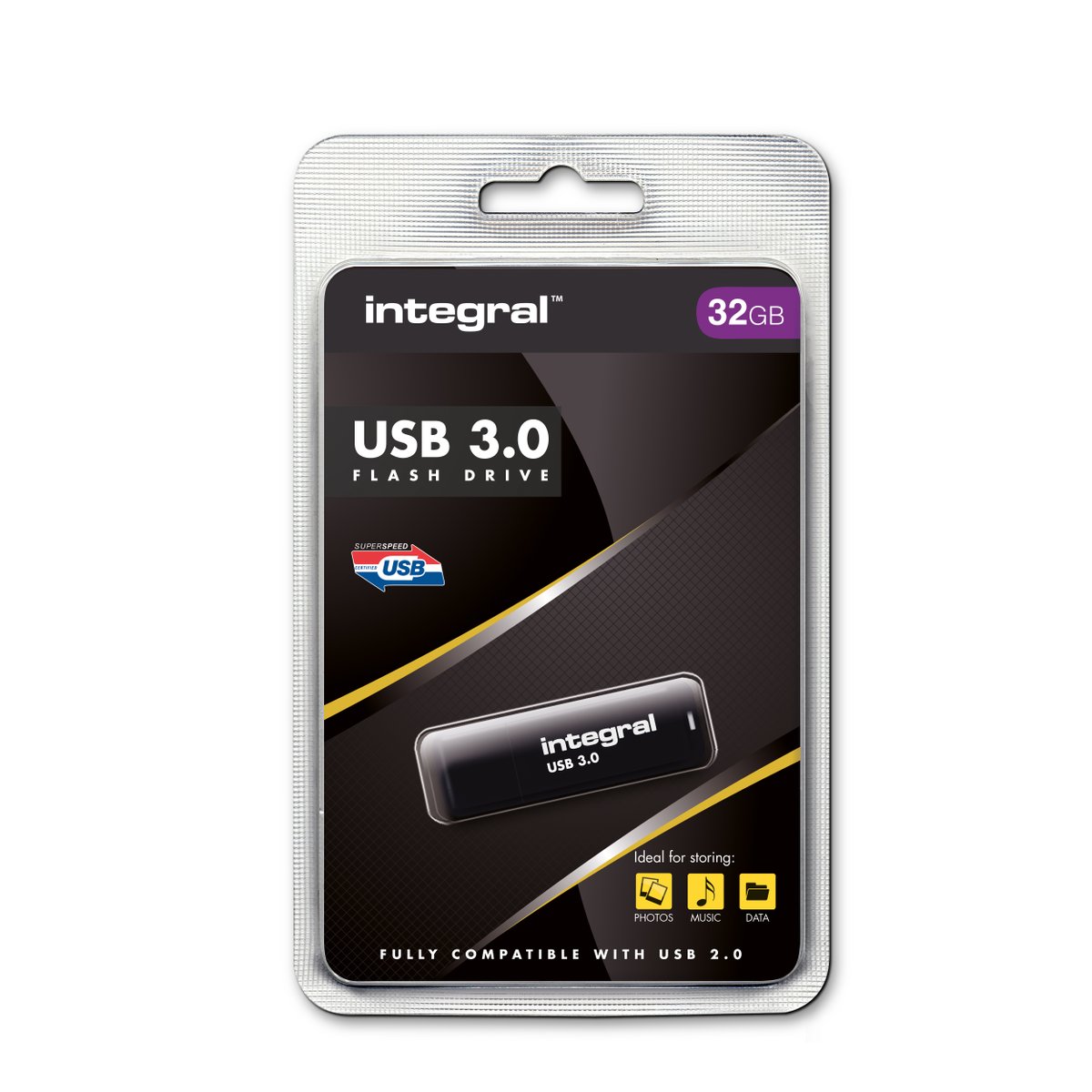 Integral Noir - USB-stick - 32 GB