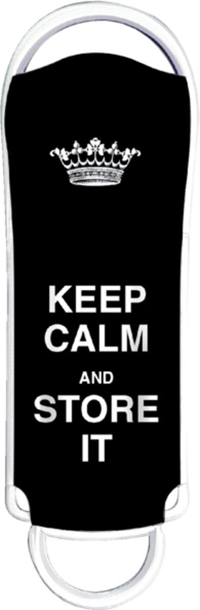 Usb-stick integral fd 16gb keep calm zwart