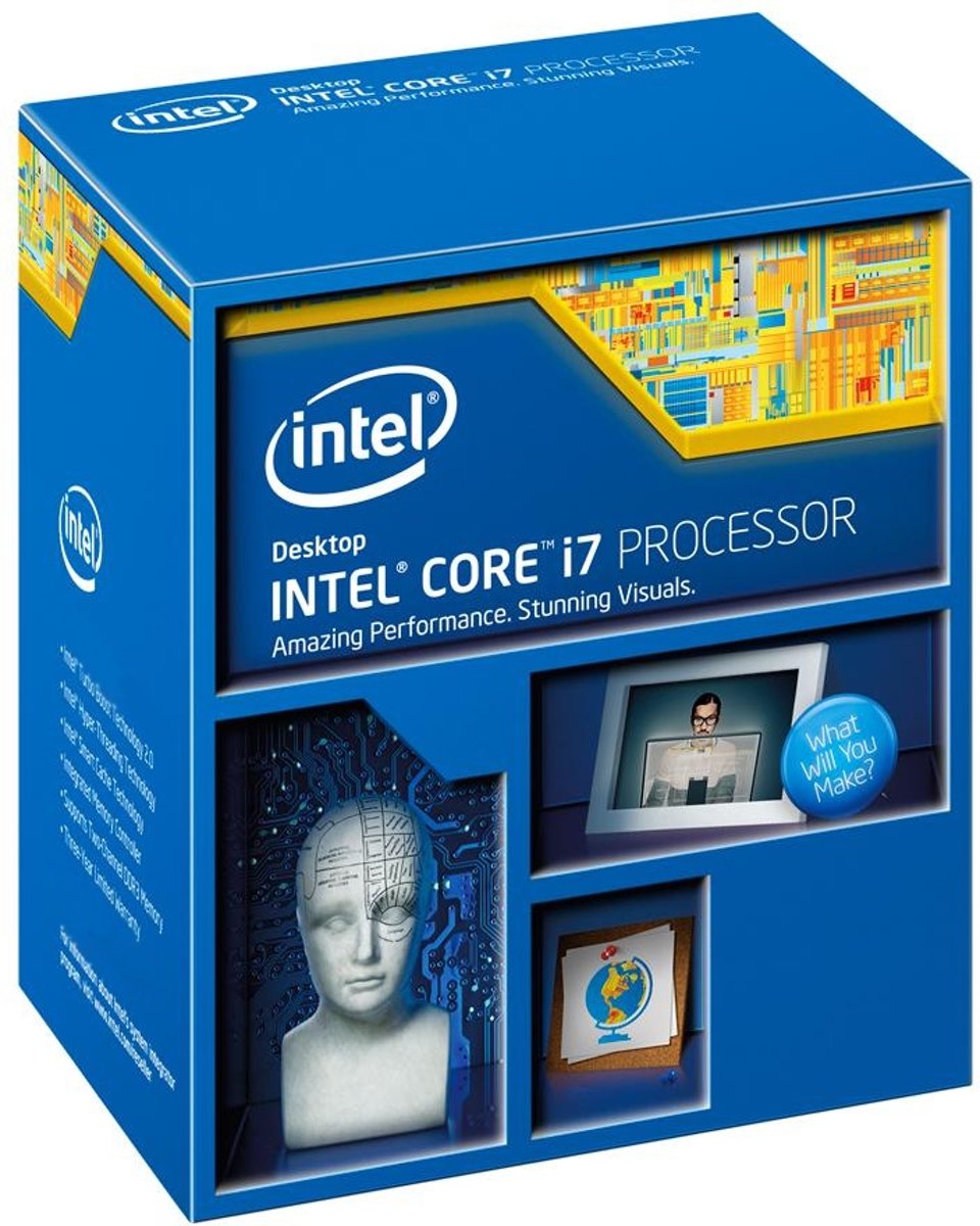 Intel Core i7-5820K processor 3,3 GHz Box 15 MB Smart Cache