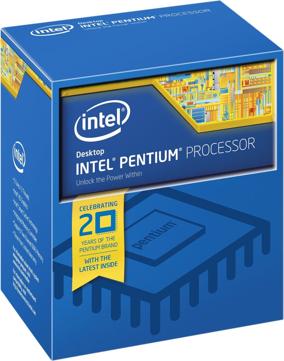 Intel Pentium ® ® Processor G4400 (3M Cache, 3.30 GHz) 3.3GHz 3MB Smart Cache Box processor