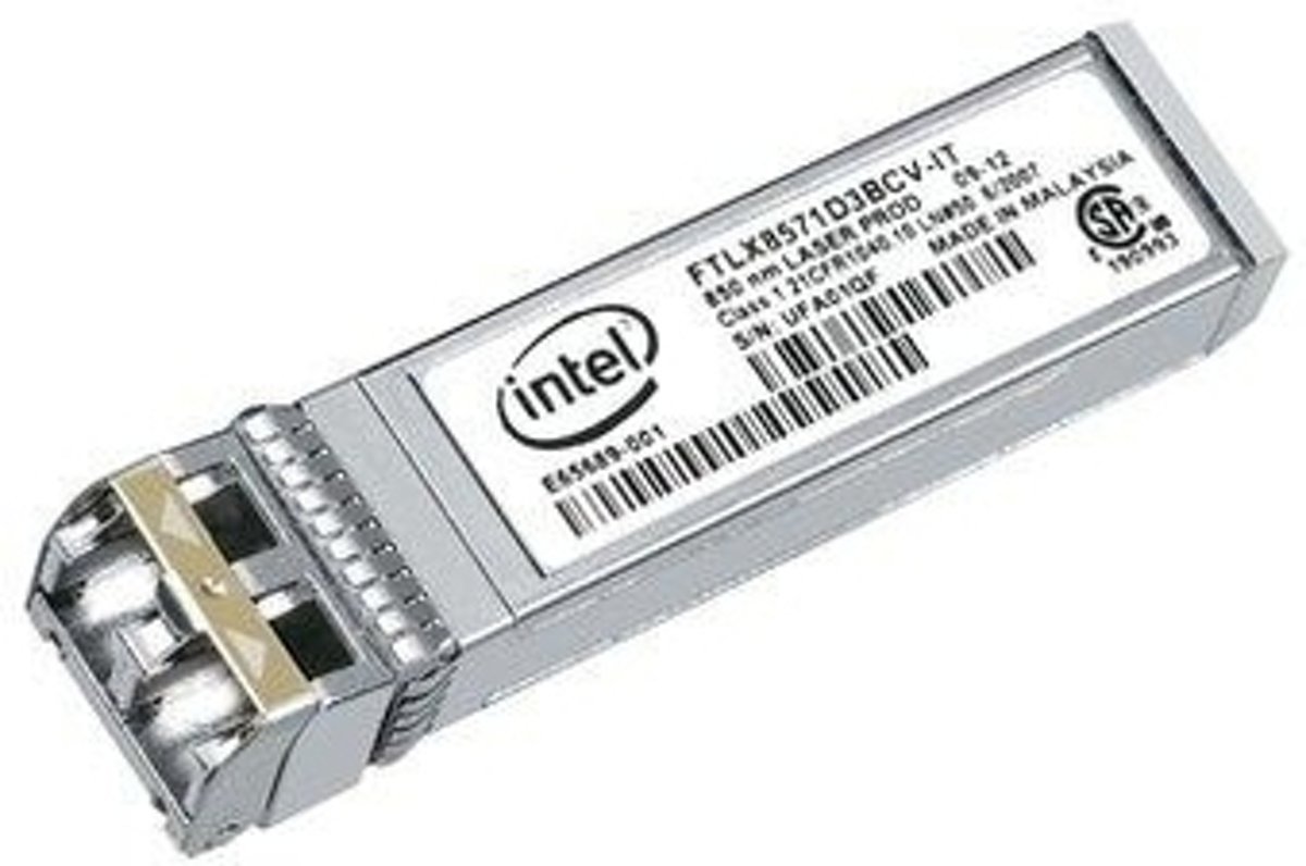 Intel SFP+ SR Optics netwerk transceiver module 10000 Mbit/s SFP+ Vezel-optiek 850 nm