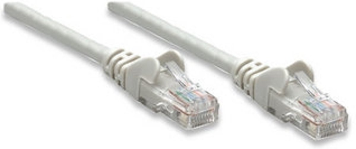 Intellinet 319812 - Netwerkkabel - RJ45 - 5 m - Grijs