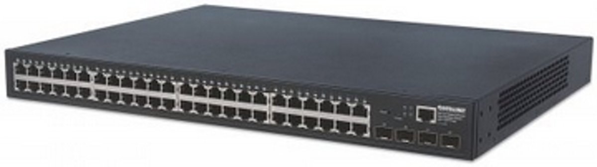 Intellinet 561334 Beheerde netwerkswitch L2 Gigabit Ethernet (10/100/1000) Zwart netwerk-switch