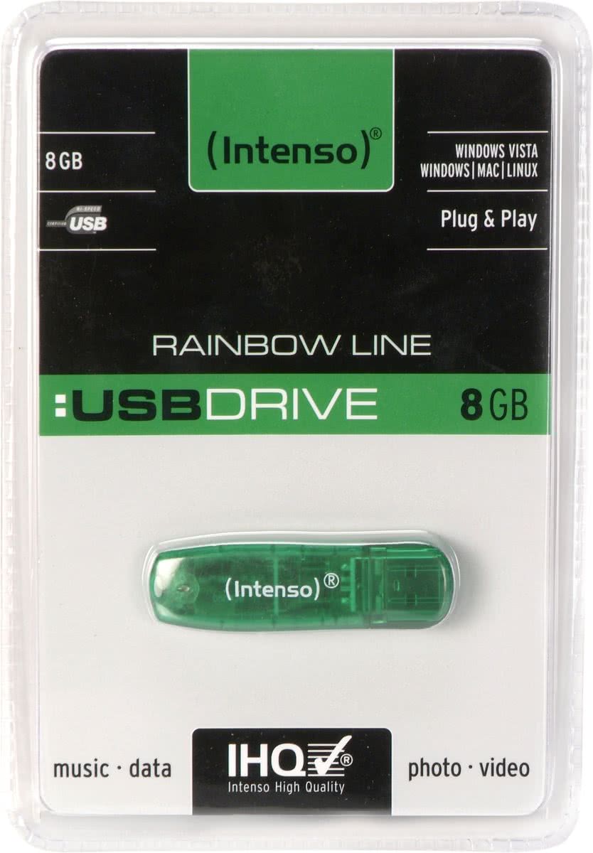 Intenso Rainbow Line - USB-stick - 8 GB