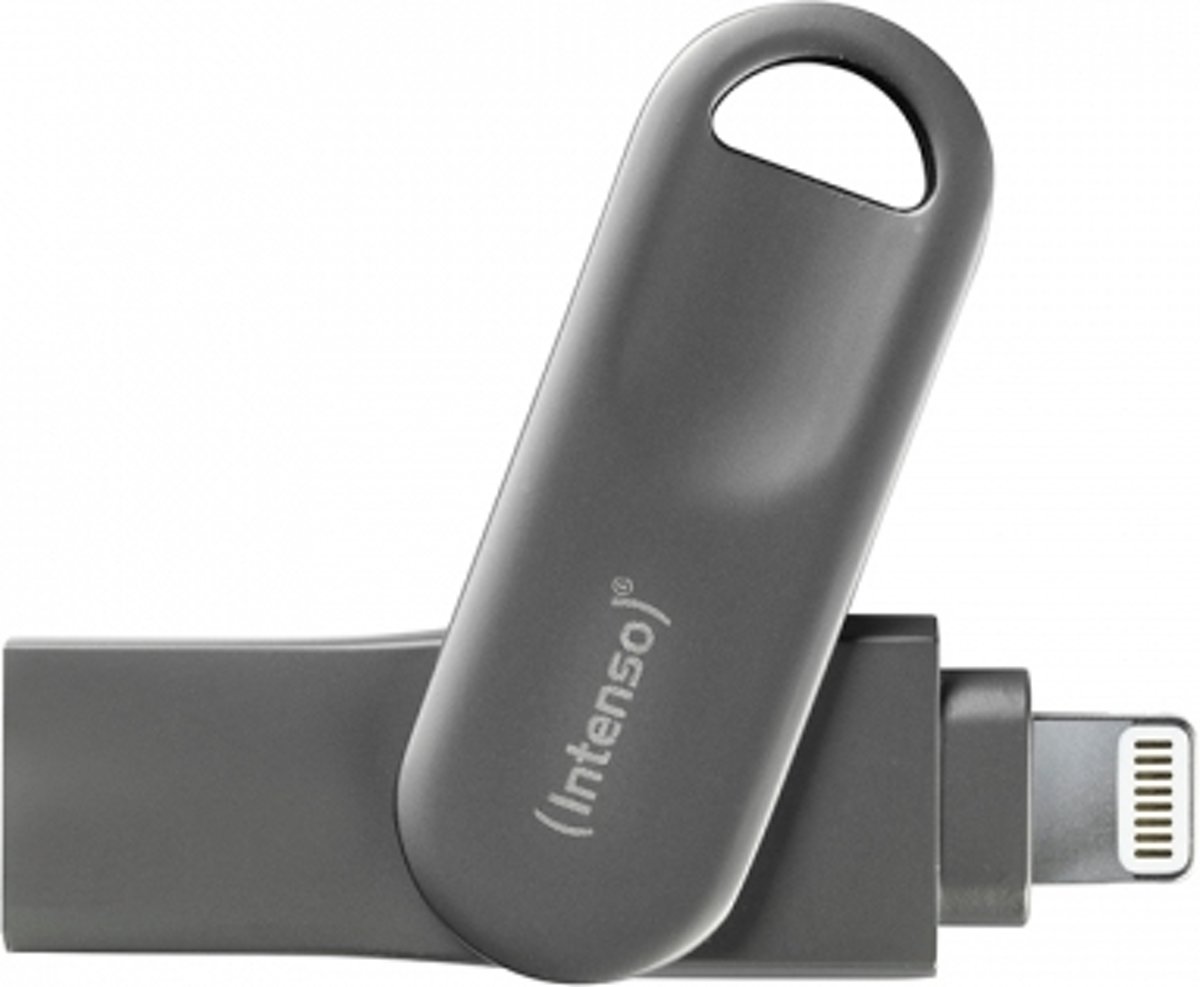 Intenso iMobile Line Pro USB flash drive 32 GB USB Type-A / Lightning 3.0 (3.1 Gen 1) Antraciet