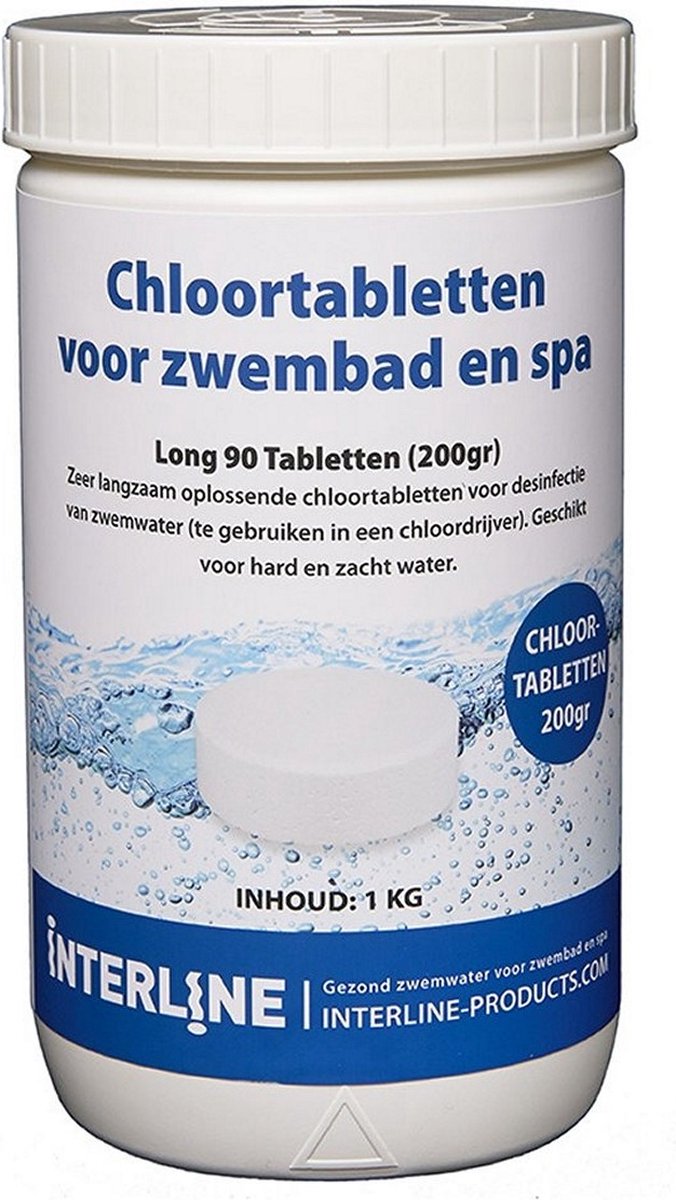 Interline Zwembad 200 Grams Chloortabletten 1 kg