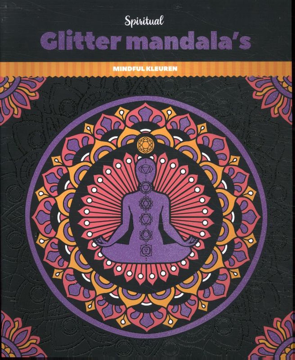 Glitter Kleurboek Mandalas - Spiritual