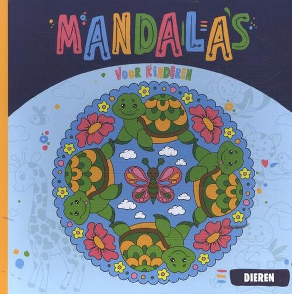 Kleurboek Mandalas voor Kinderen - Dieren