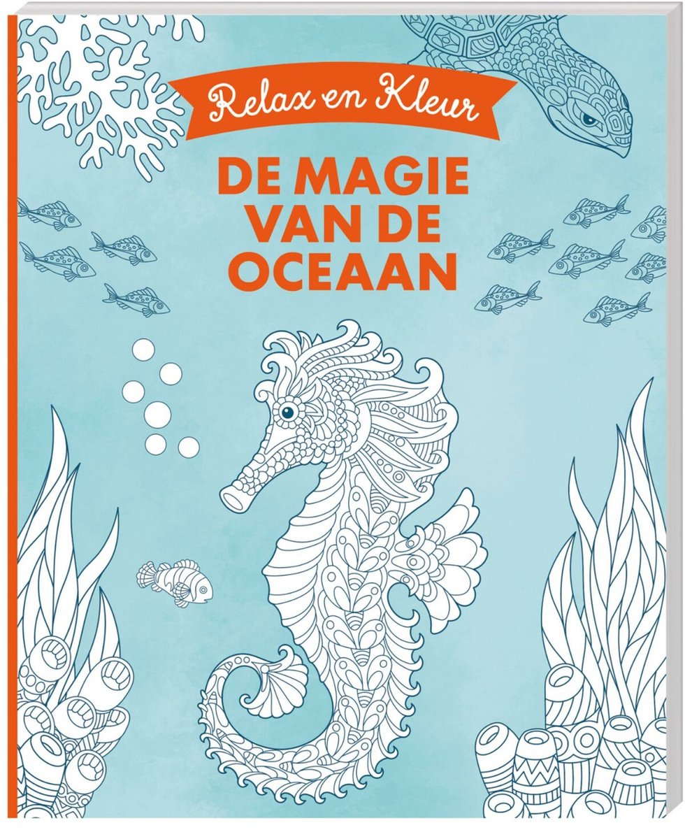 Kleurboeken Relax en Kleur - De magie van de oceaan