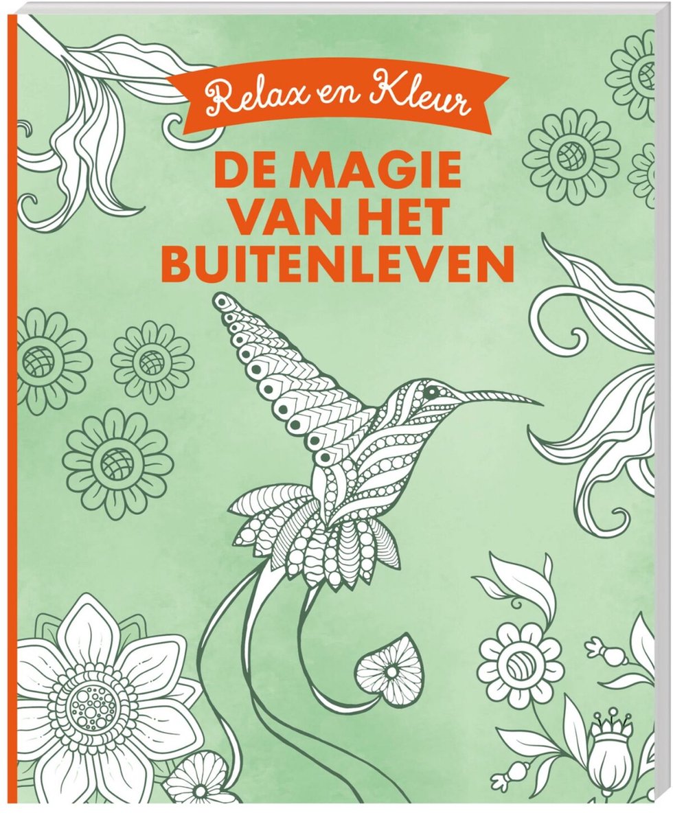 Kleurboeken Relax en kleur - De magie van het buitenleven