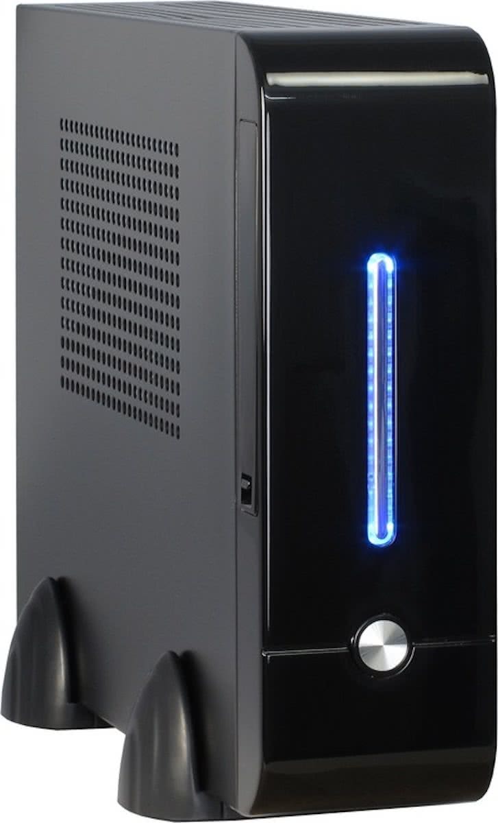 Inter-Tech Mini ITX E-2011 60W Mini-Toren 60W Zwart computerbehuizing