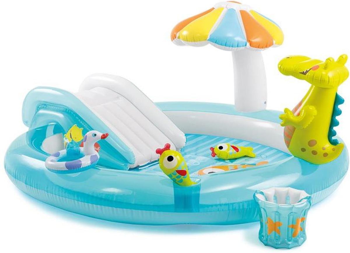 Intex zwembad speelcentrum krokodil