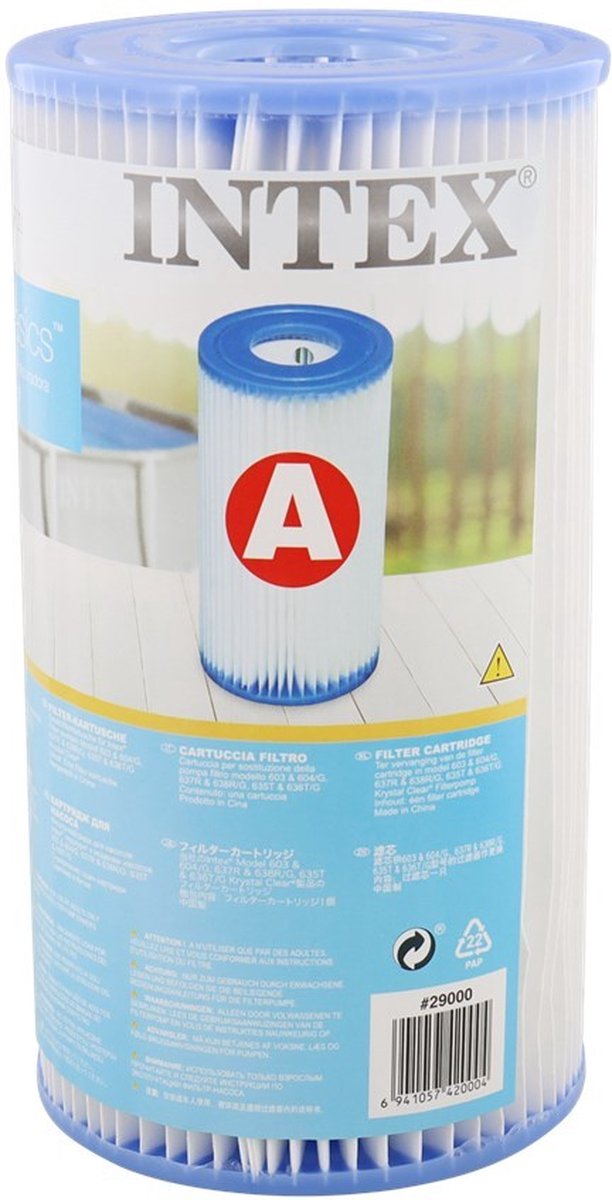 Intex™ - Filtercardrige - type A - Filter voor Zwembadpomp