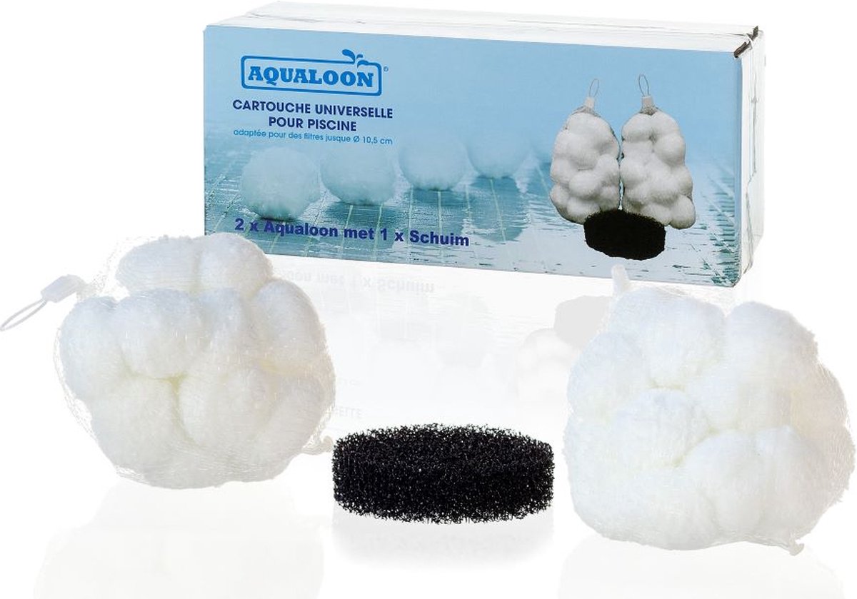 Aqualoon filterbal type A (2 stuks) - 4x universele bubbelbad filter Intex - Netspa