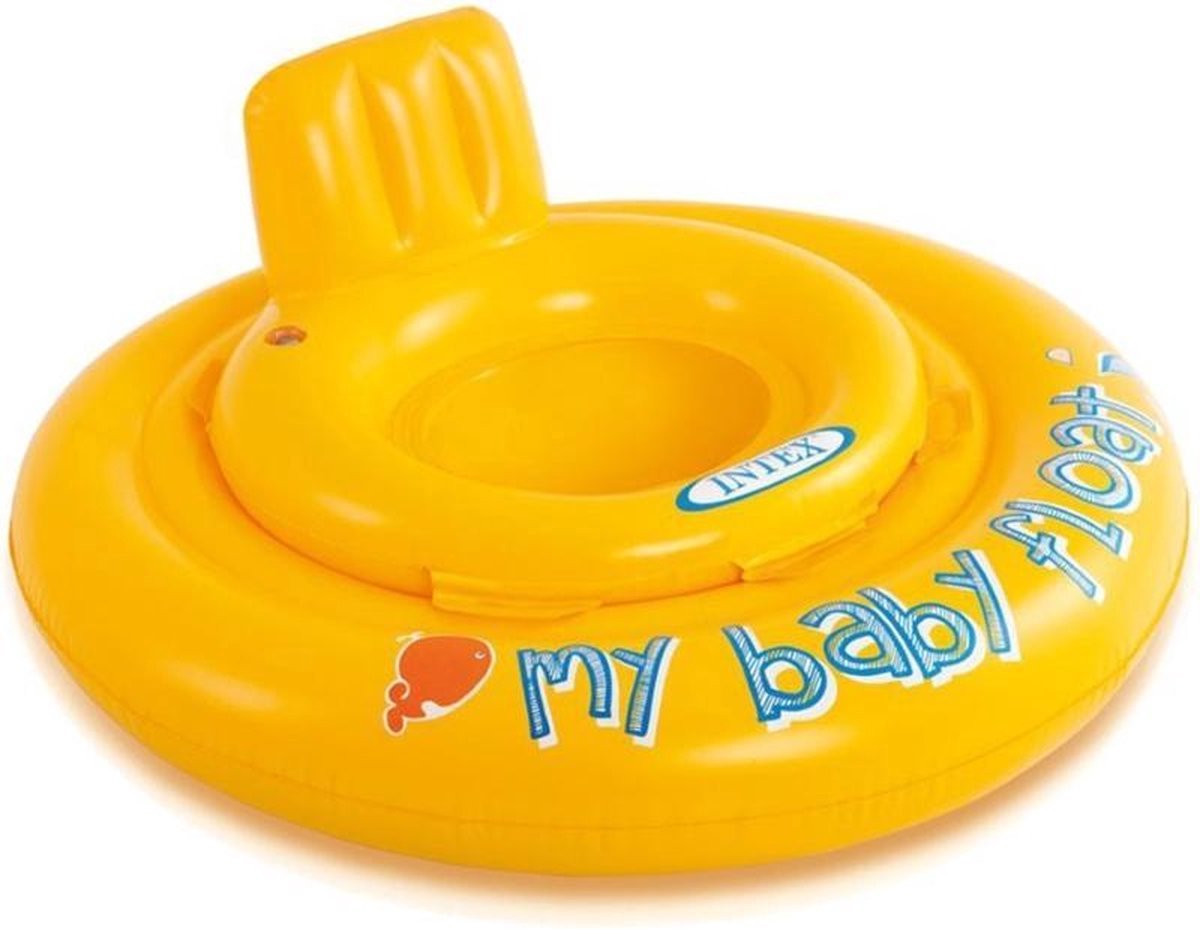 Babyfloat - Baby Band - Baby Zwemband - Leeftijd: 6 tot 12 Maanden - Tot 11 kilo - Babyzwemband - Babybandje - Zwemmen met Baby - Zwemband voor Babys - Merk: Intex - Luxe & Hoge Kwaliteit - Inclusief Reparatiemateriaal - Veilig Zwemmen met Baby