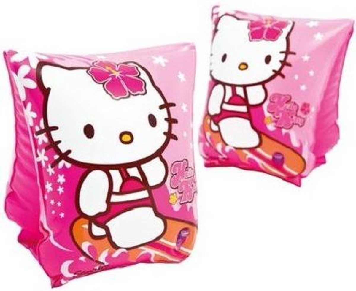 Hello Kitty zwembandjes -   - 2 stuks - roze - zwemvleugels