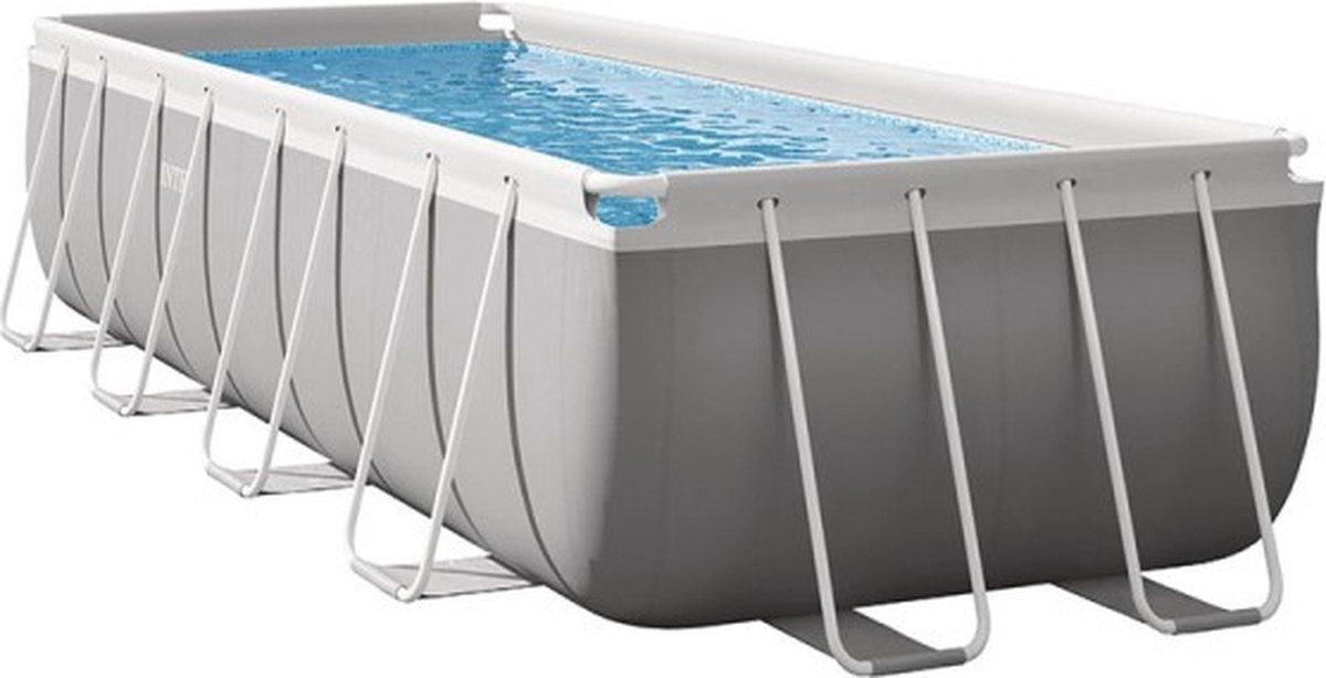 INTEX - PRISM FRAME RECT BUIS ZWEMBAD KIT (L) 4.00 x (b) 2.00 x (h) 1.22m
