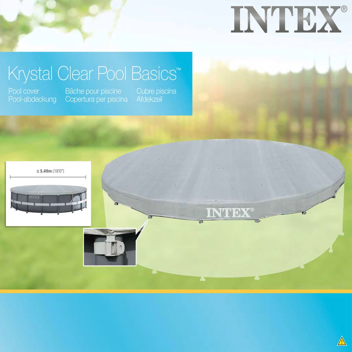 INTEX Zwembadhoes Deluxe rond 549 cm 28041